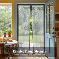 attracting Closure Door screen Handsunrestricted Entry automatic fastening Door screen for Patio, Deck