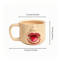 Face Mug Funny Cup Glossy