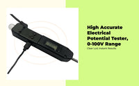 Digital Electric Test Pen, Multifunctional Automotive Circuit Tester, Electric Potential Testing Tool with Digital Display, Continuity Test, Car Electronic Repairs