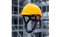 Y-Shaped Helmet Strap with Chin Cup Universal Helmet Chin Strap Secure Long-Lasting for Construction Workers, Riding
