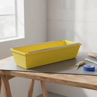 Border Box Non-Slip Feet Drywall Mud Pan Deepened Design for Plasterers