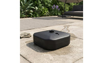 Stable Water Filled Umbrella Base Sturdy Patio Umbrella Base with Handle Long-Lasting Space-Saving for Backyard