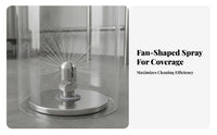 Stainless Steel Container Cleaning Nozzle Easy to Install 360 Degree Container Washing Nozzle Low Noise Operation