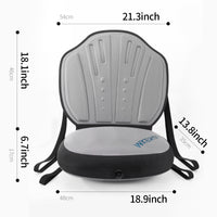 Inflatable Paddle Board Seat SUP Kayak Seat for Surfboard