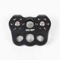 Compact Climbing Pulley Heavy-Duty Pulley with Ball-Bearing Sheave Light Hardware Easy for Rescue