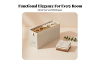 Pull-extendable Pants Box Narrow Design Wardrobe Organizer Space-Saving for Homeowners