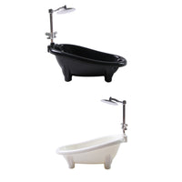 Hamster Mini Bathtub with Shower Head, Sand Bath Basin for Hamsters, Cute Bathtub