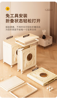 衣服收纳筐大容量玩具收纳箱家用儿童娃娃收纳桶玩偶公仔收纳神器