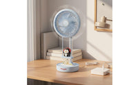 Rechargeable Desk Fan 3-Speed Home Gadget for Office