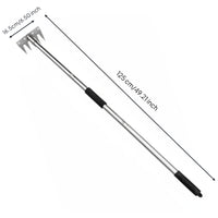 Detachable Garden Weeder Replaceable Long Handle Action Hoe Heavy Duty