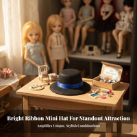 BJD Doll Hat top Hat DIY Project Miniature for Crafters