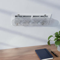 Quiet Design Central AC Vent Deflector Universal Fit Anti-Direct Blowing Wind Cover Easy Installation Air Conditioner Wind Deflector Energy Saving for Families, Babies, Office Workers, Bedroom, Living Room