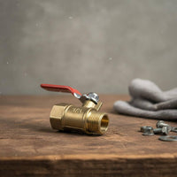 Engine Drain Drain Plug Large Bore Copper Water Drain Valve Thickened Wall Engine Block Petcock for Farmers, Equipment Owners, Agricultural Machinery