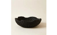 Decorative Bowl Organic Bowl with Wavy Rims Sculptural Catchall for Coffee Table, Entryway