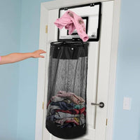 Basketball Hoop Laundry Hamper Double Installation Options for Dorm Room