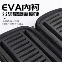路亚亮片收纳包 铅头钩飞蝇钩渔具EVA收纳盒钓鱼钩配件包厂家现货