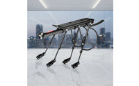Adjustable Rear Bike Rack with Mudguard Heavy Duty Bike Rack with Mudguard Long-Lasting Cycle Rear Cargo Carrier Solid for Commuters