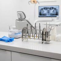 Orthodontic Rack Easy to Clean Stainless Steel Stand Space-Saving