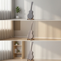 Stretchable Guitar Dust Cover for Electric Acoustic Classical Guitars Washable Protective Sleeve