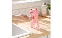 HandsContactless Dinosaur Soap Dispenser Sensor-Activated Automatic Foaming Soap Dispenser Cute Smart for Children, Toddlers, Families, Bathroom, Kitchen, Sink