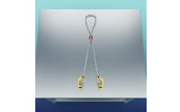 Oil Drum Lifting Clamp Alloy Steel Hook Forklift Drum Grabber Heavy Duty Barrel Lifting Chain Strap for Warehouse, Factory, Construction Site