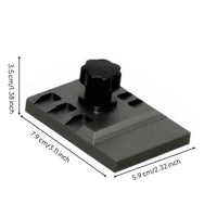 PE Parts Bending Tool Adjustable Pressure Plate Metal Etching Bender Solid and Photo-Etched Parts Folding Tool for Hobbyists, Hobbyists