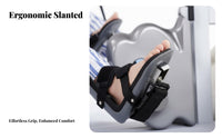 Active & Passive Modes Electric Rehabilitation Exerciser Adjustable Speed Motorized Pedal Exercise Device Forward & Backward Motion Limb Linkage Training Machine Timer Function for Elderly, Bedside