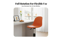 Height Adjustable Upholstered rotating Stool With spinerest Bar Chair Modern Design Seating Furniture Ergonomic spine spinerest for Homeowners, Restaurant Owners, Interior Decorators, Kitchen Counter, Pub, Cafe, Dining Room