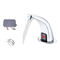 Touchless copper faucet, water-saving