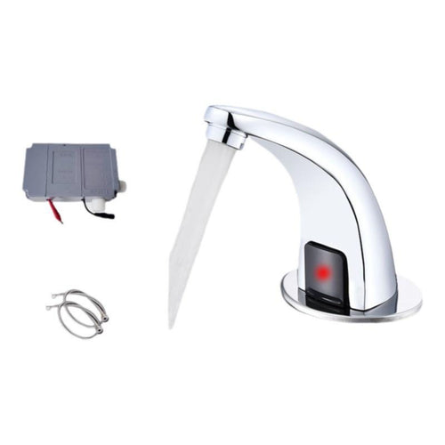 Touchless copper faucet, water-saving