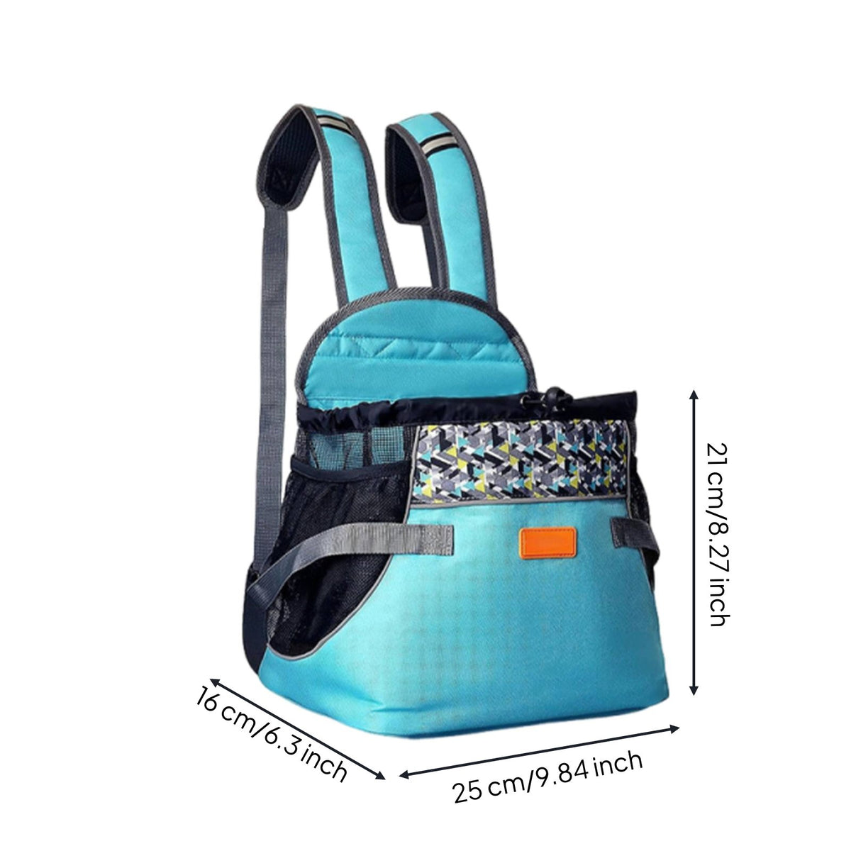 Dog Carrier Backpack Breathable Mesh Front Facing Dog Backpack Easy On Remove
