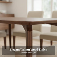 Rectangular Dining Table Nordic Design Household Furniture Japanese office design Desk for Families, Apartment Dwellers, Kitchen, Home Office, Study Room