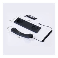 Type-C Corded Phone Handpiece Exposure Protection Nostalgic Telephone Handset Retro Phone Handset Noise Filtering for Home