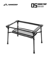 Lightweight Foldable Aluminum Camping Table