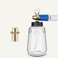 Spray Bottle and Pump Sprayer for Car Foam, High Pressure Foam Sprayer for Car Washing, Metal Adjustable Nozzle, Quick Connect Handgrip Handle