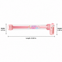 Watergun for Kids, 60cm Pull-Out Water Pistol, Large Water Blaster for Summer Holiday Outdoor Games