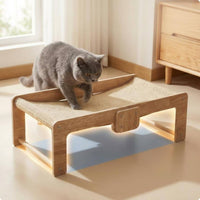 Feline Hammock Bed Wooden Frame Hammock Feline Bed Rectangular