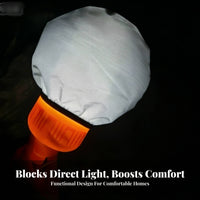 Glare-Reducing Lamp Cover Eye Protection Lamp Shade Light Softener Reusable Lighting Accessory for Bedside
