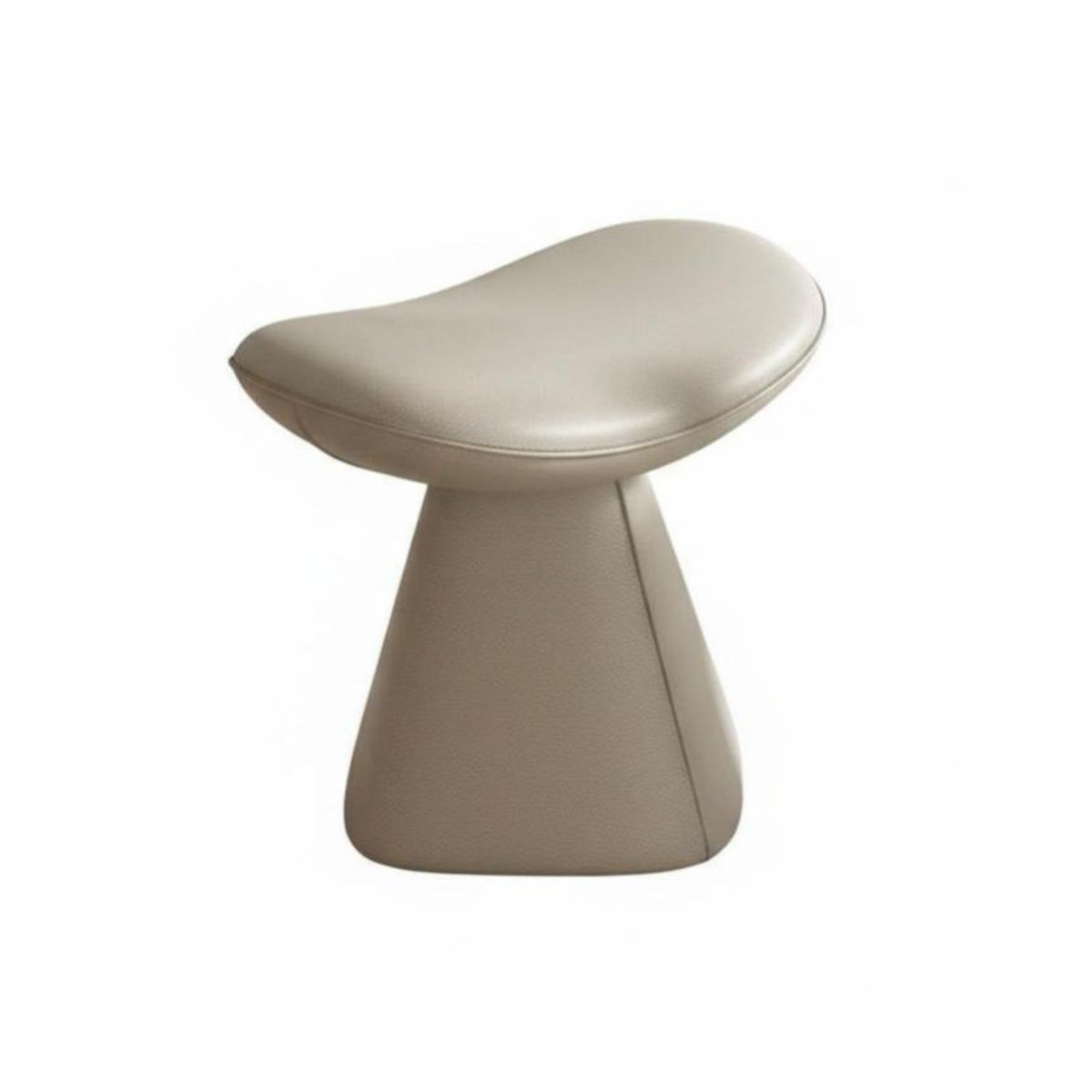 Saddle Seat Vanity Stool Comfortable Cushion Saddle-Shaped Stool for Living Room