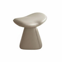 Saddle Seat Vanity Stool Comfortable Cushion Saddle-Shaped Stool for Living Room