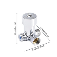 Touchless Bathroom Sink Faucet, Automatic detector Mixing Valve, Temperature Control Brass Accessory