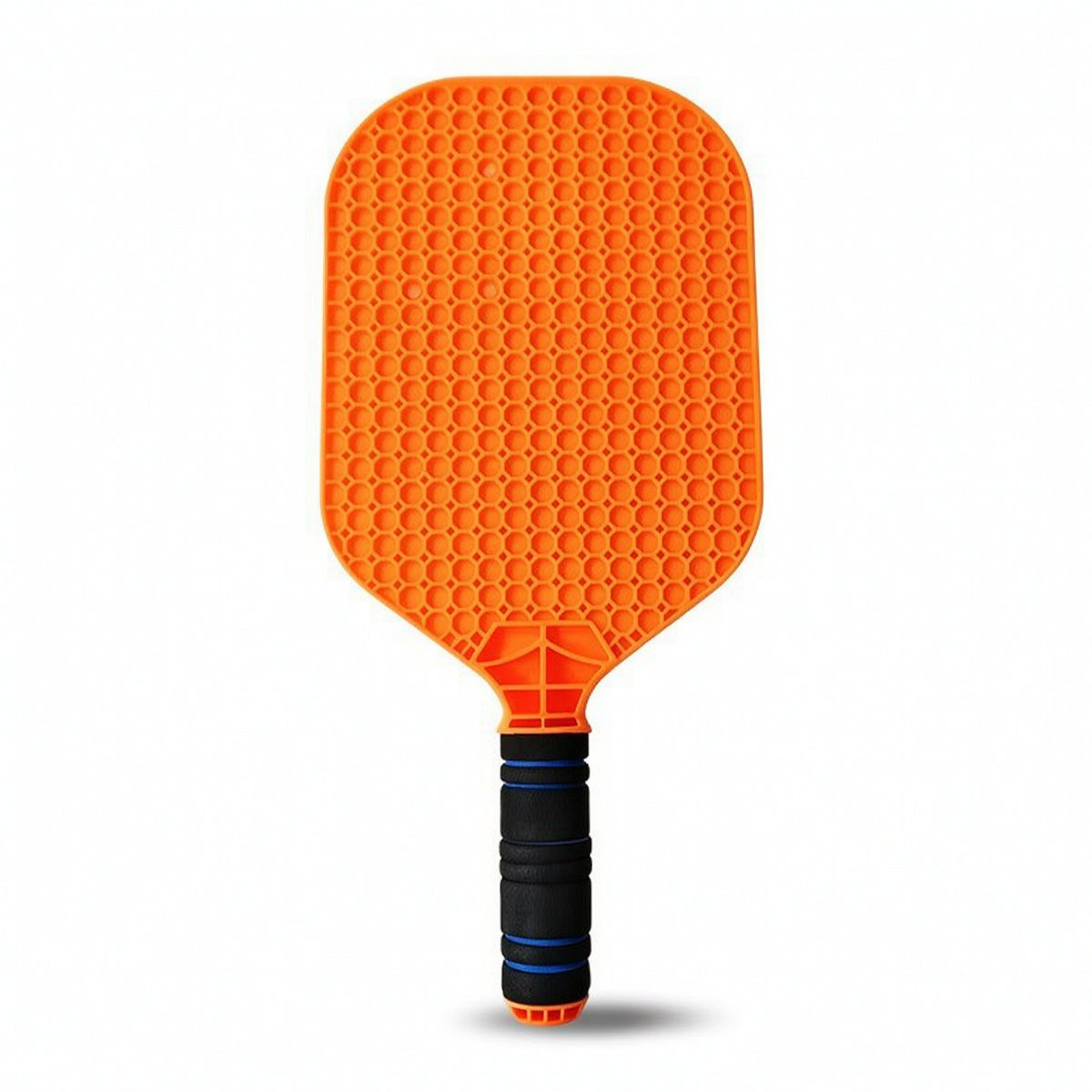 One-Piece Pickleball Paddle Lightweight Pickleball Paddle with Wrapped Handle Anti-Slip Overgrip Perforated for Casual Players, Beginners, Training