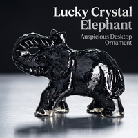 Crystal Elephant Home Decor, Gifts Women Mum Ornament, Crystal Gifts Women Mum Birthday, Elephant Fi - Image 8