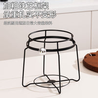 Stainless Steel Kitchen Trash Bag Holder Rack