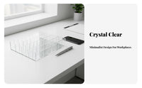 Hotel Key Card Box Transparent Design Acrylic Card Holder Long-Lasting