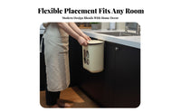 Countertop Waste Basket Cute Cartoon Design Wall Mounted Garbage Can Wall-Mounted Garbage Can Large Capacity