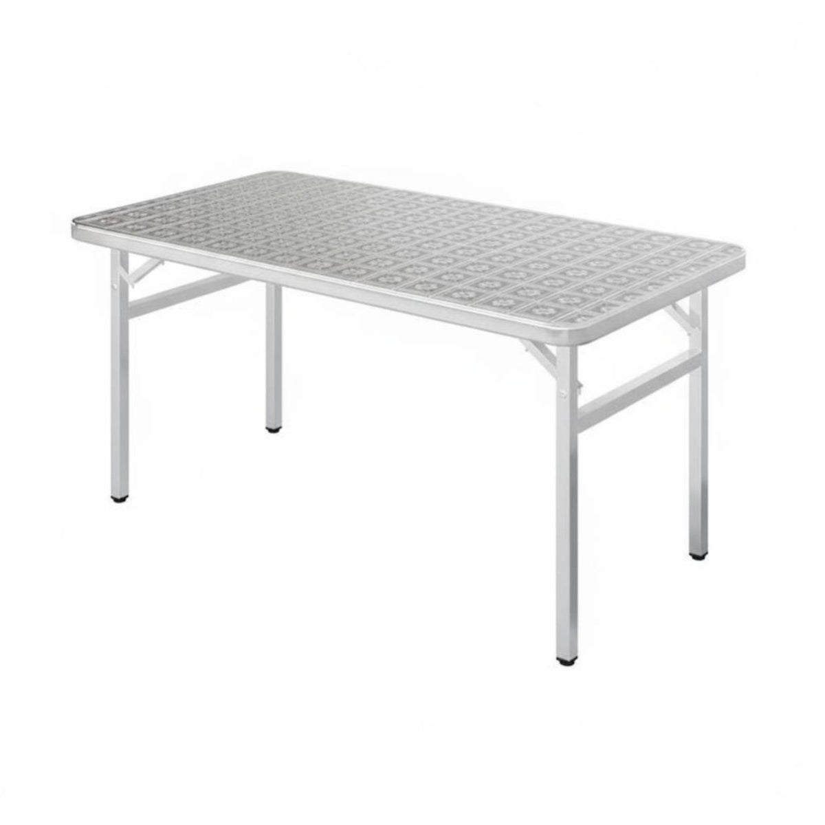 Bi-Fold Rectangular Table Foldable Design Portable Furniture Indoor/outsidedoor Use Easy to Clean for Campers, Home