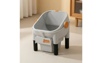 Self-Cleaning Electric Cat Litter Box Smart Automatic Litter Box Sterilizing Pet Supply Compact for Cats, Home, Apartment