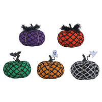 Halloween Pumpkin Knitted Ornament - Party Decoration