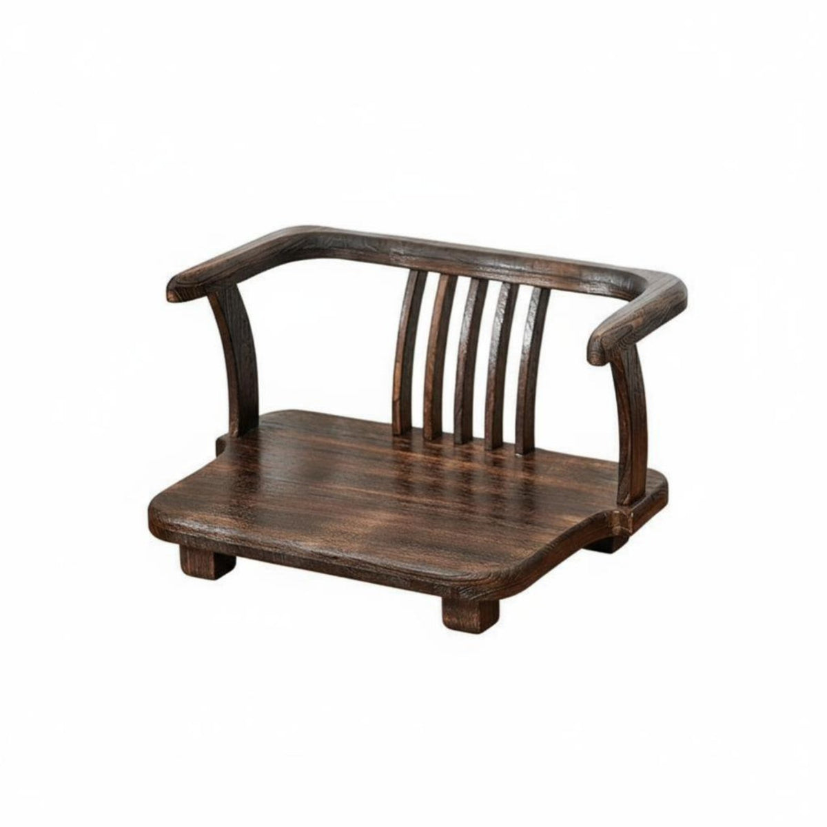 With Armrests Japanese Legless Chair spinal Support Legless Armchair adaptable Use spinalrest Seat Minimalist Design for Meditators, Work from Home Professionals, Students, floor mat Room, Bay casement, Floor, Bedroom